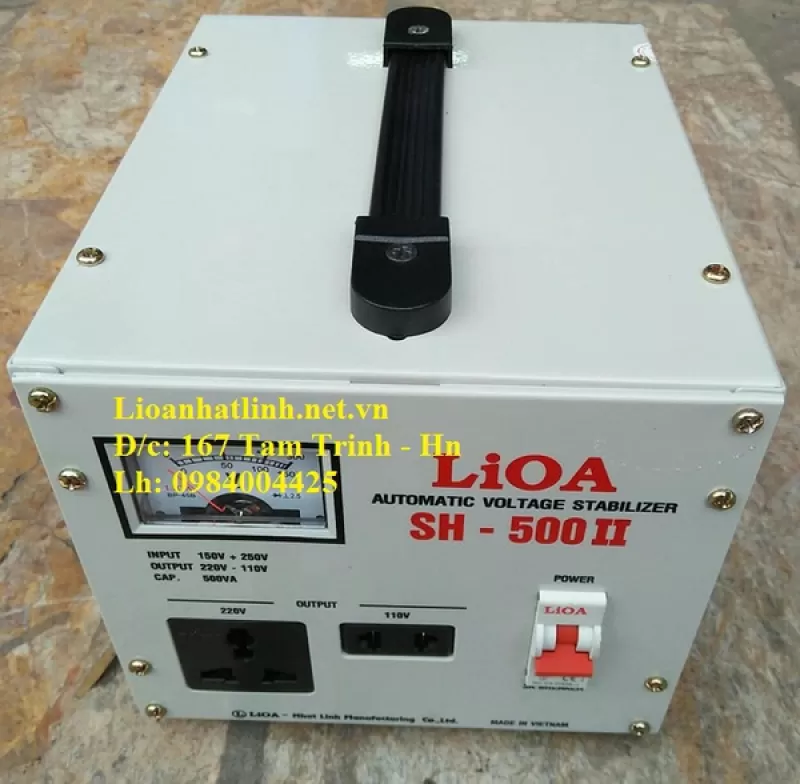 ỔN ÁP LIOA DÙNG CHO TỦ LẠNH, MÁY TÍNH