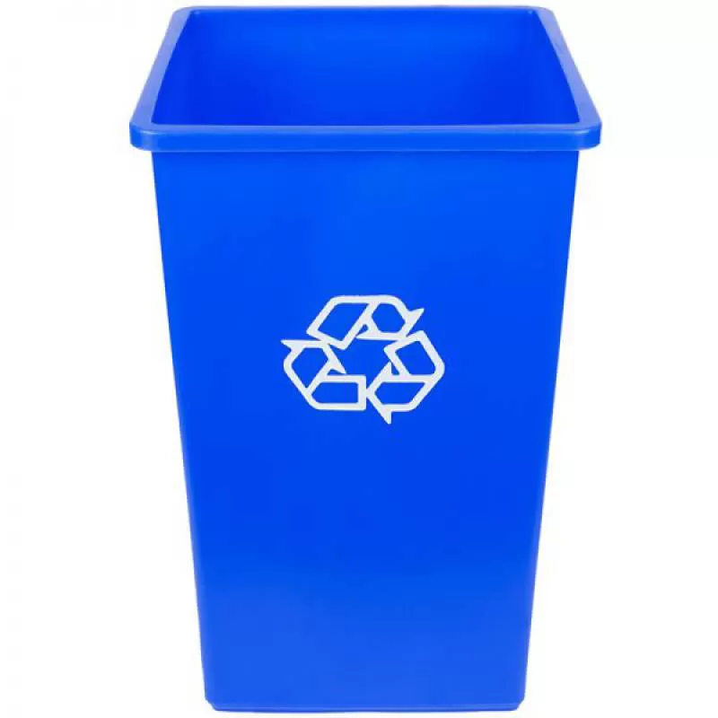 THÙNG RÁC NHỰA VUÔNG 23GAL – FG356973BLUE