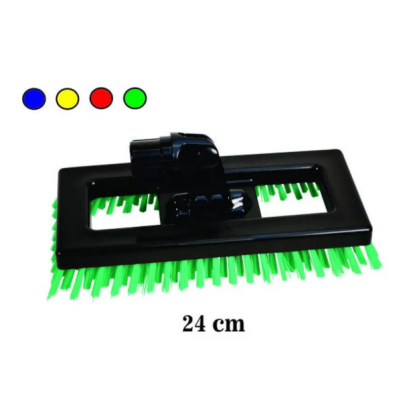 ĐẦU BÀN CHẢI XOAY LÔNG MÀU 24CM ( CHINA )