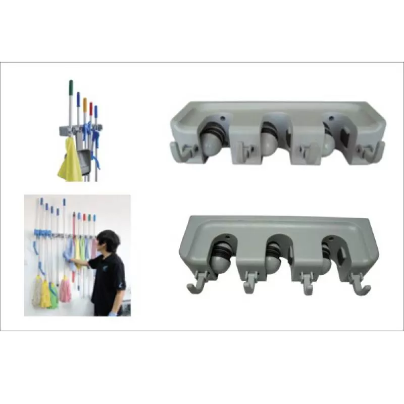 GÍA TREO DỤNG CỤ VỆ SINH 3 KHE 4 MÓC – CTPH003 ( CHINA )