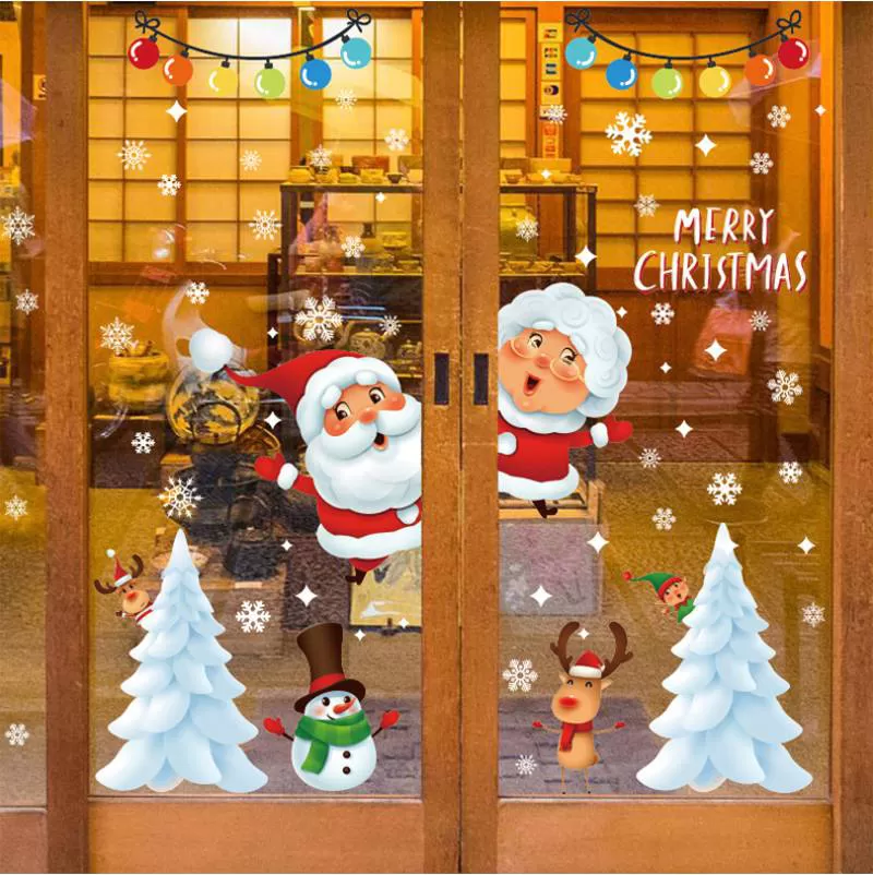 Decal Ông Bà Già Noel