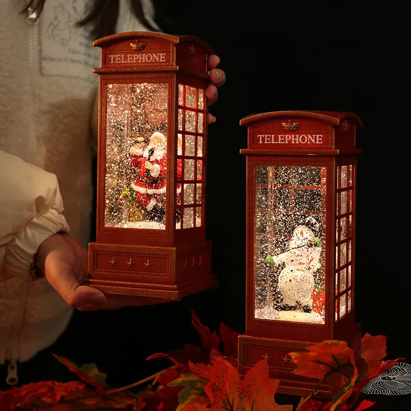 Đèn Telephone Size 20cm Trang Trí Giáng Sinh