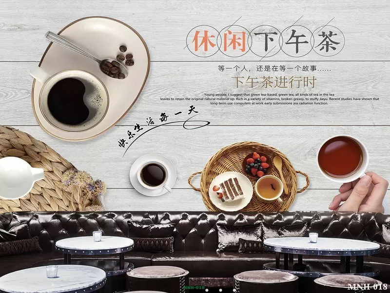 Tranh dán tường bữa tiệc nhỏ MNH-018