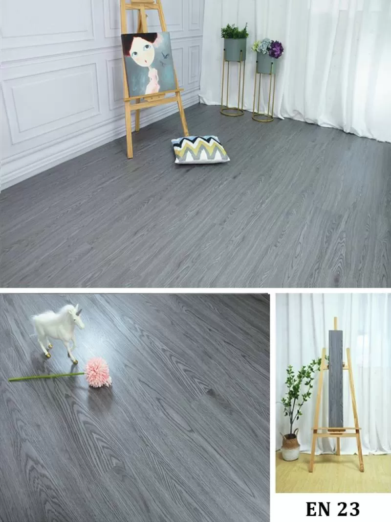 Nhựa lót sàn giả gỗ có keo sẵn EN23 dày 2mm