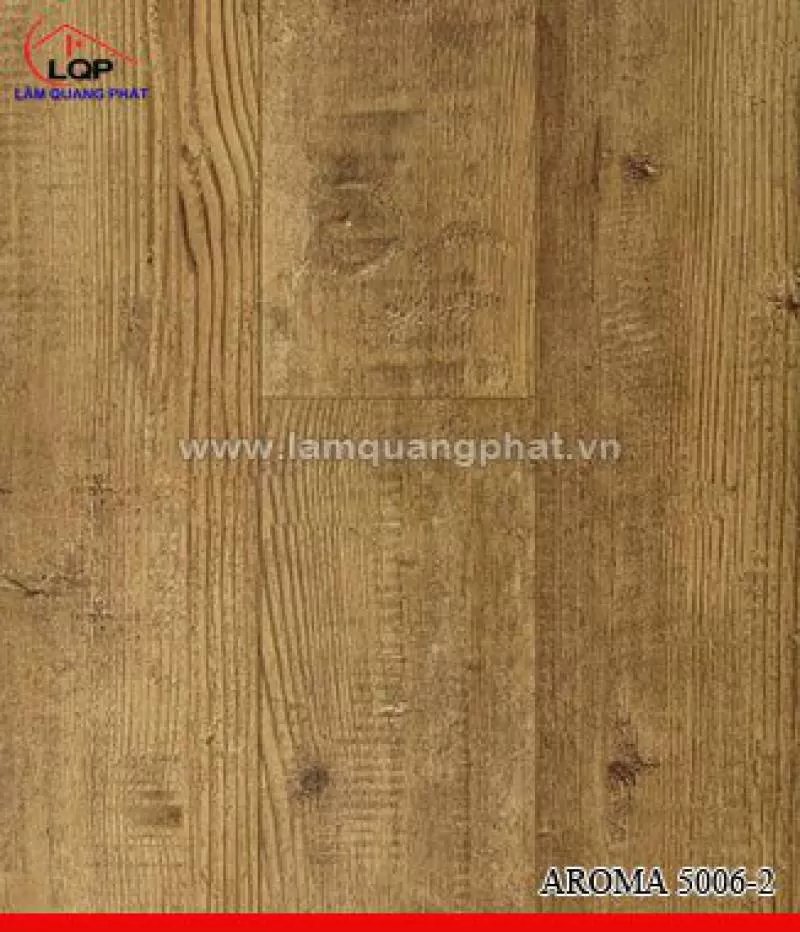 Sàn nhựa vân gỗ Korea Vinyl Aroma 5006-2