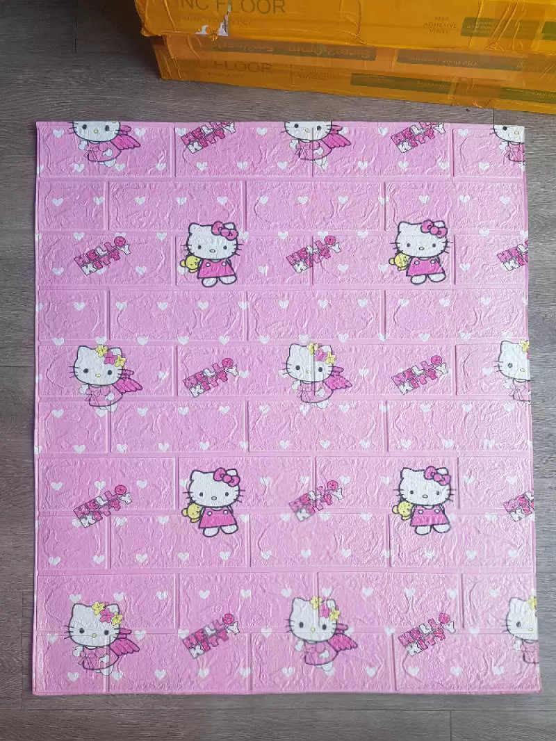 Xốp dán tường Hello Kitty