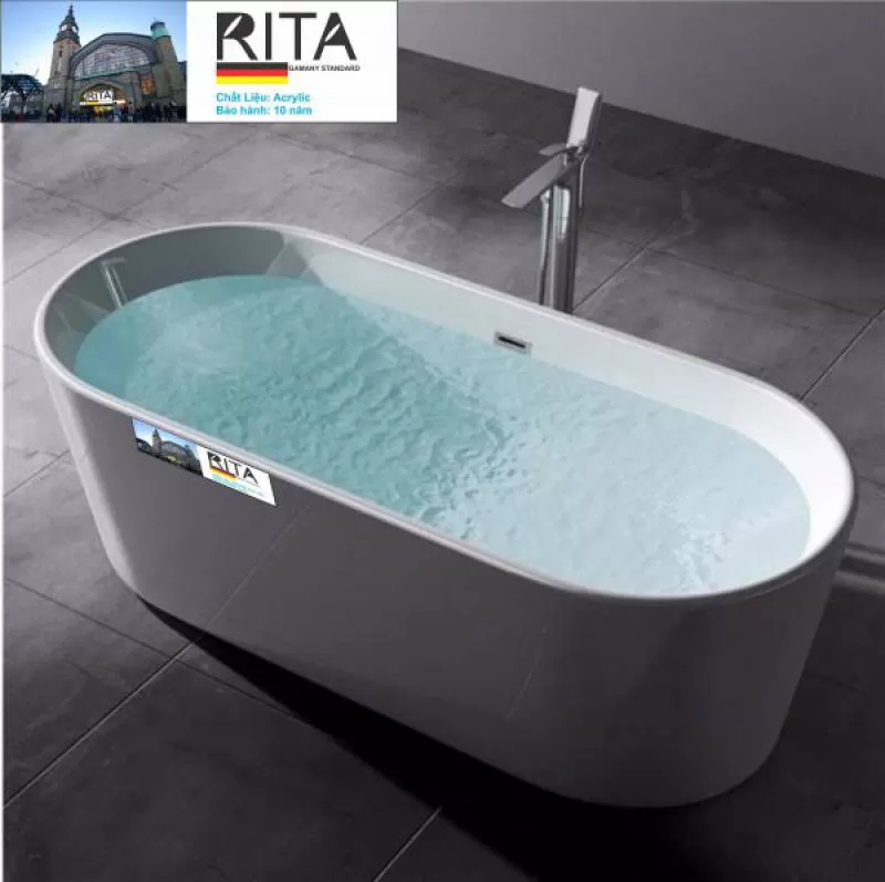 WHITE OVAL LUXURY BATHTUBE-CODE 106672