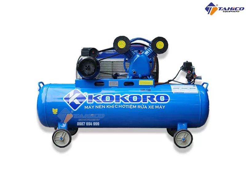 Máy nén khí cho tiệm rửa xe máy Kokoro 3HP