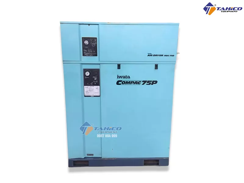 Máy nén khí cách âm 10hp cho tiệm chăm sóc xe cà phê