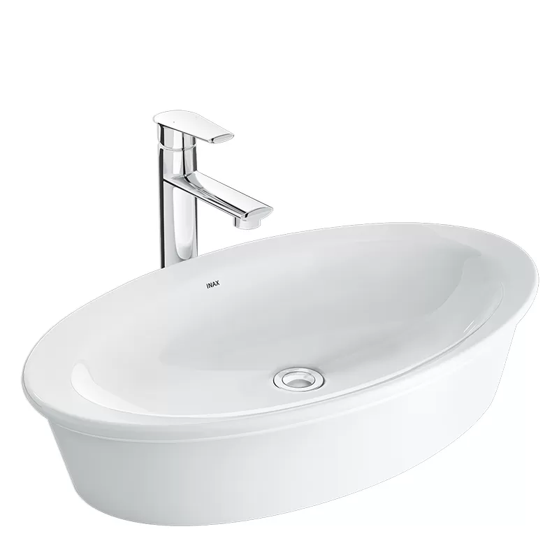 Lavabo đặt Bàn Inax L-300V Giá Rẻ, Chính Hãng Tại Phú Đông Phát