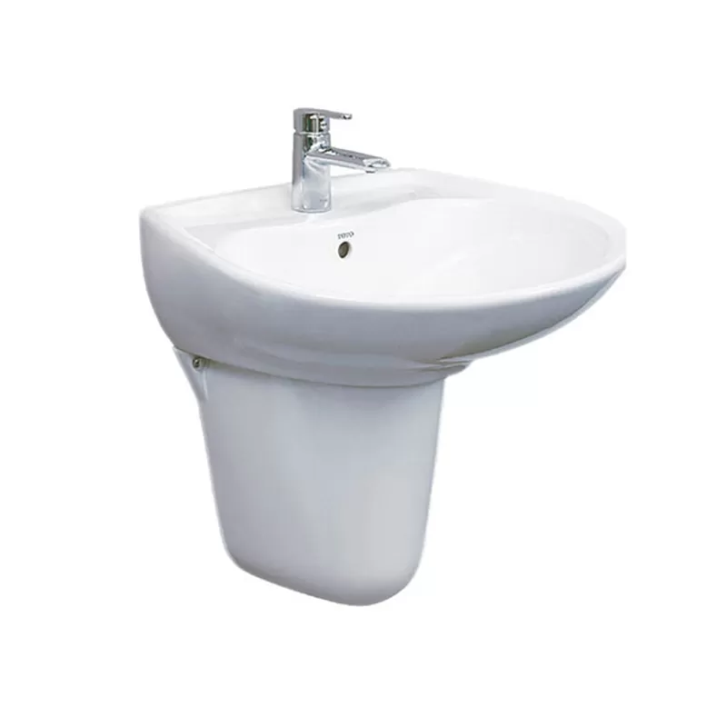 Lavabo Treo Tường ToTo LHT300CR Kèm Chân Ngắn - Phú Đông Phát