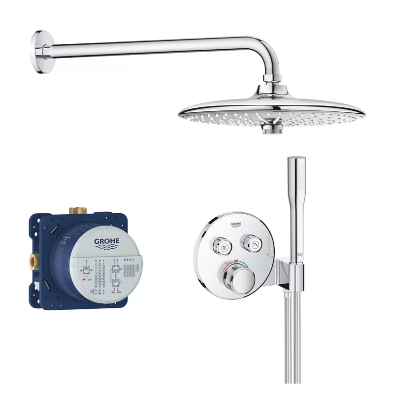 Bộ Sen Âm Tường SmartControl Grohe 34744000-Đại Lí Tại TP.HCM