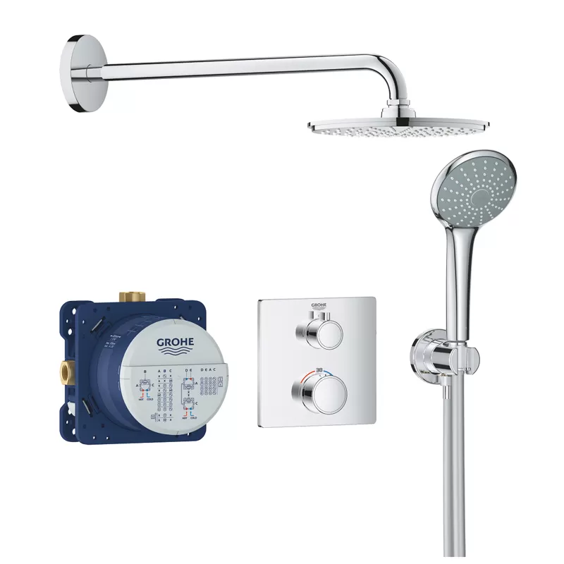 Bộ Sen Âm Tường Tempesta 210 Grohe 34734000- Đại Lí Tại TP.HCM