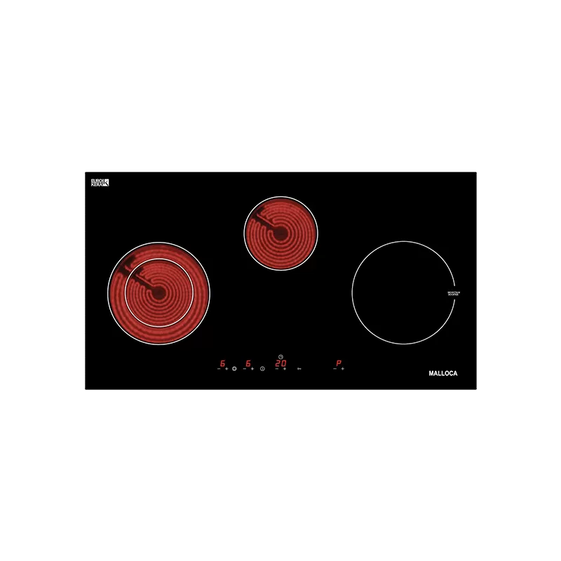 Bếp điện Từ Malloca MH-03IRA 3 Vùng Nấu, Chính Hãng Giá Rẻ