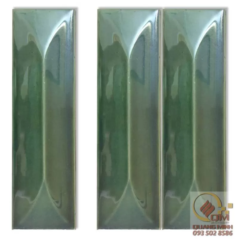 Gạch Thẻ Chóp Mosaic Gốm QM-GT09