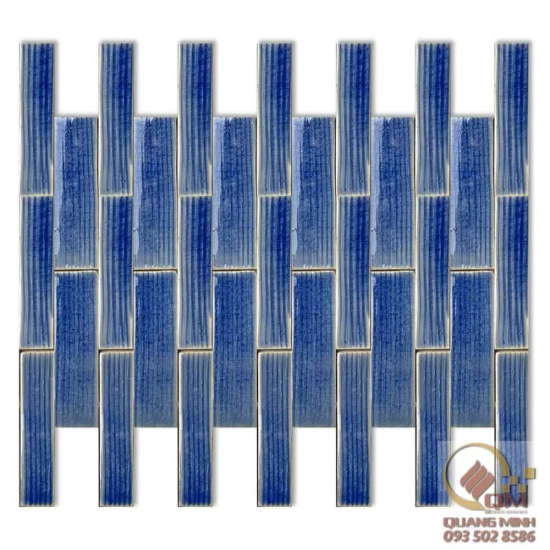 Gạch Thẻ Mosaic Gốm QM-GT12
