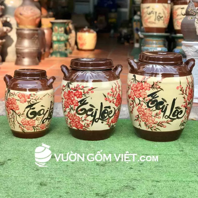 Hũ "Tài Lộc" đựng gạo, ngâm rượu 20L