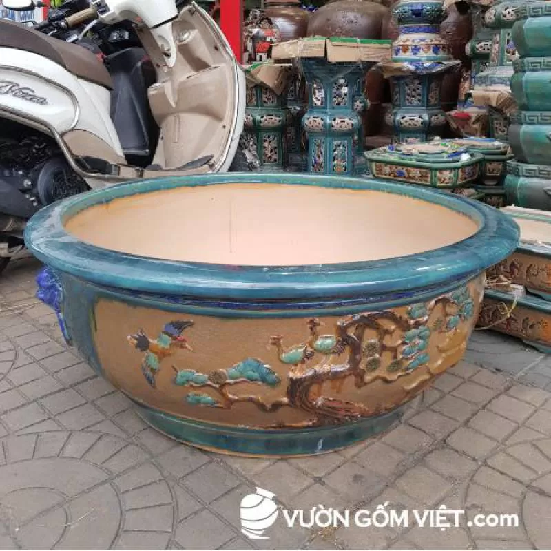 Chậu tròn to 70 cm 