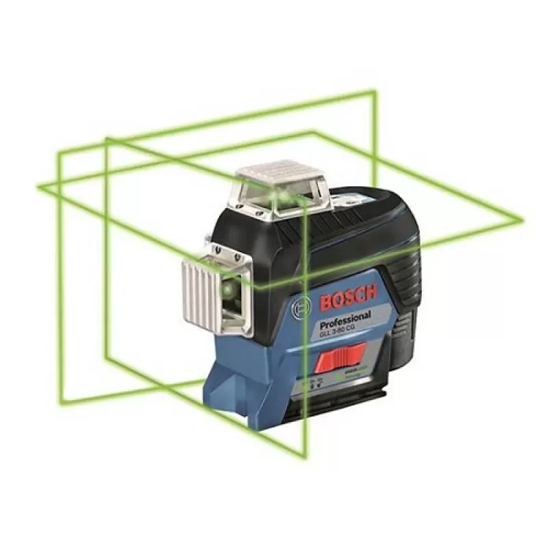 Bosch GLL 3-80 CG Máy cân bằng Laser Tia Xanh Chính Hãng, Giá Rẻ 