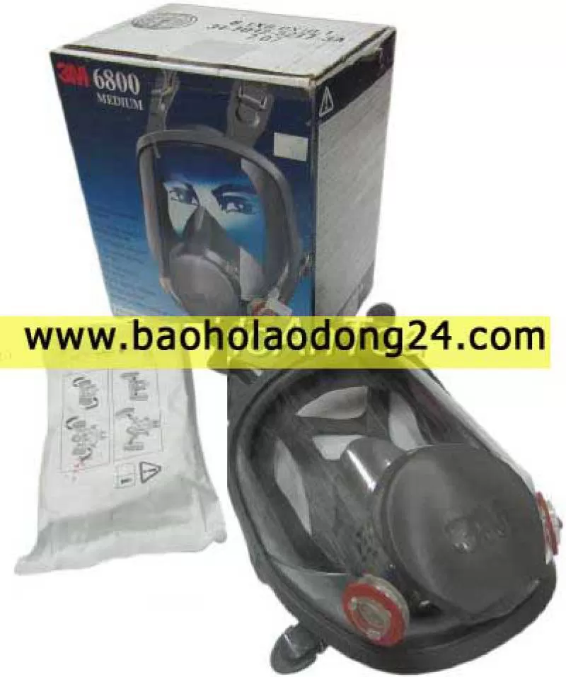 Mặt nạ phòng độc 3m Mỹ 6800, 3m respirator 6800