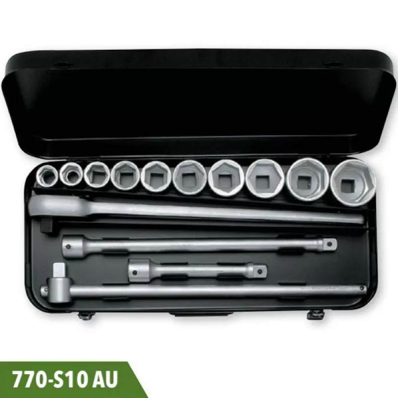 Bộ chụp 14 món 770-S10 AU từ 7/8 đến 2 inch, đầu 3/4 inch Elora 