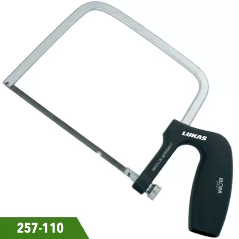 Cưa sắt khung vuông 255mm 257-110 Elora Germany, lưỡi dài 110mm