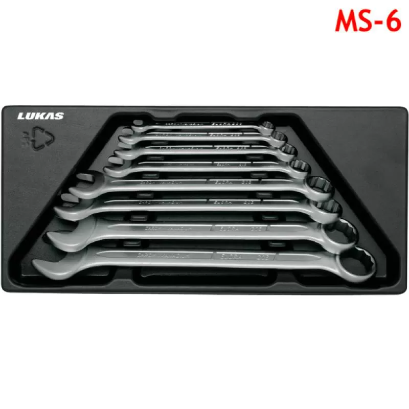 Bộ cờ lê vòng miệng 8 món MS-6 Elora Germany, DIN 3113A