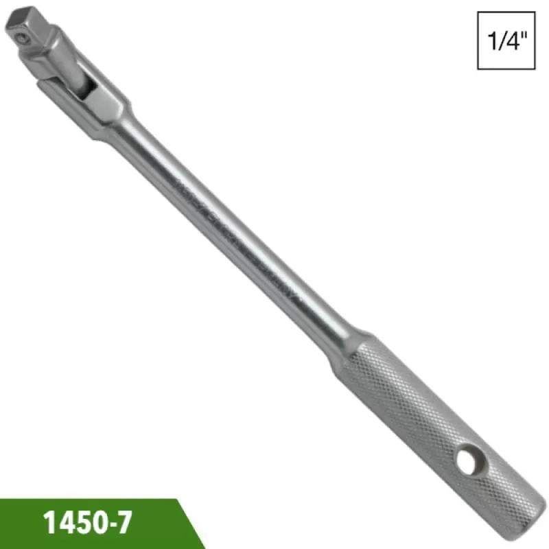 Tay vặn đầu lắt léo 150mm, vuông 1/4 inch, Elora 1450-7