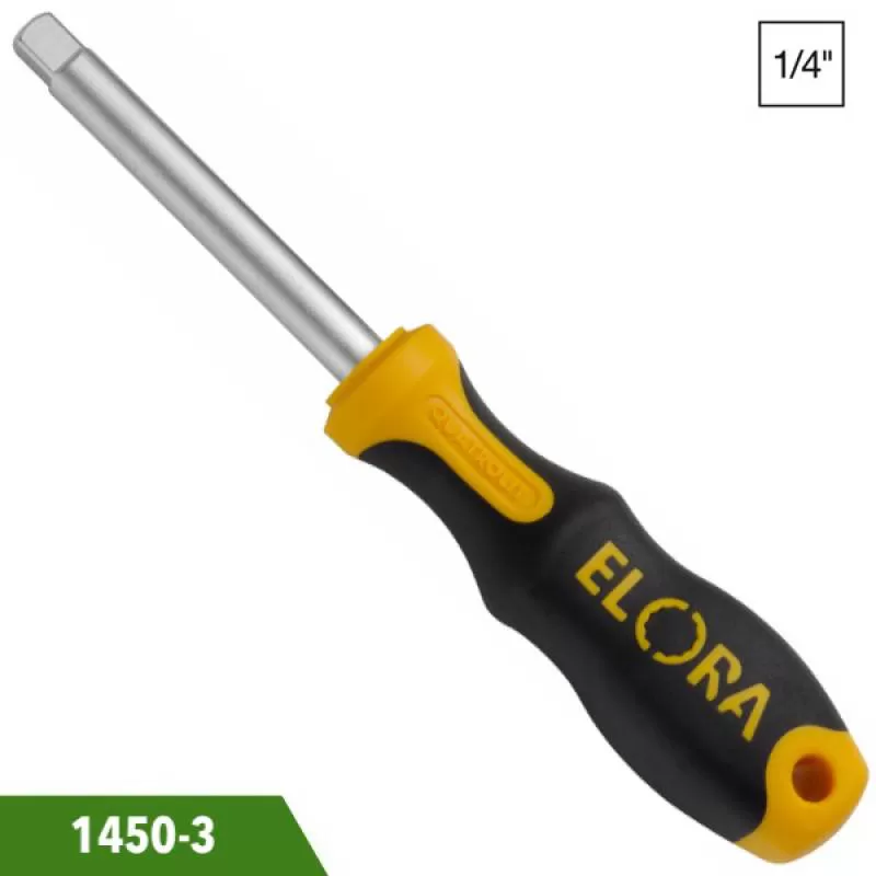 Tay vặn đầu tuýp 1/4 inch dài 150mm, Elora 1450-3 