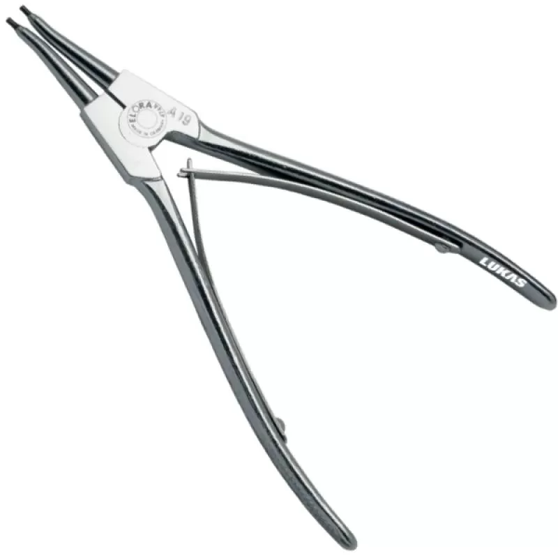 Kềm mở phe ngoài 85-165mm 474-A4 Elora Germany, mũi thẳng, cán trần
