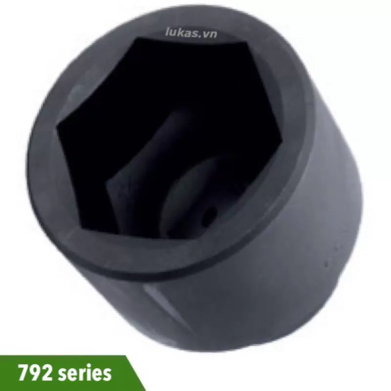 Đầu tuýp đen 1 inch 792 series loại ngắn Elora Germany