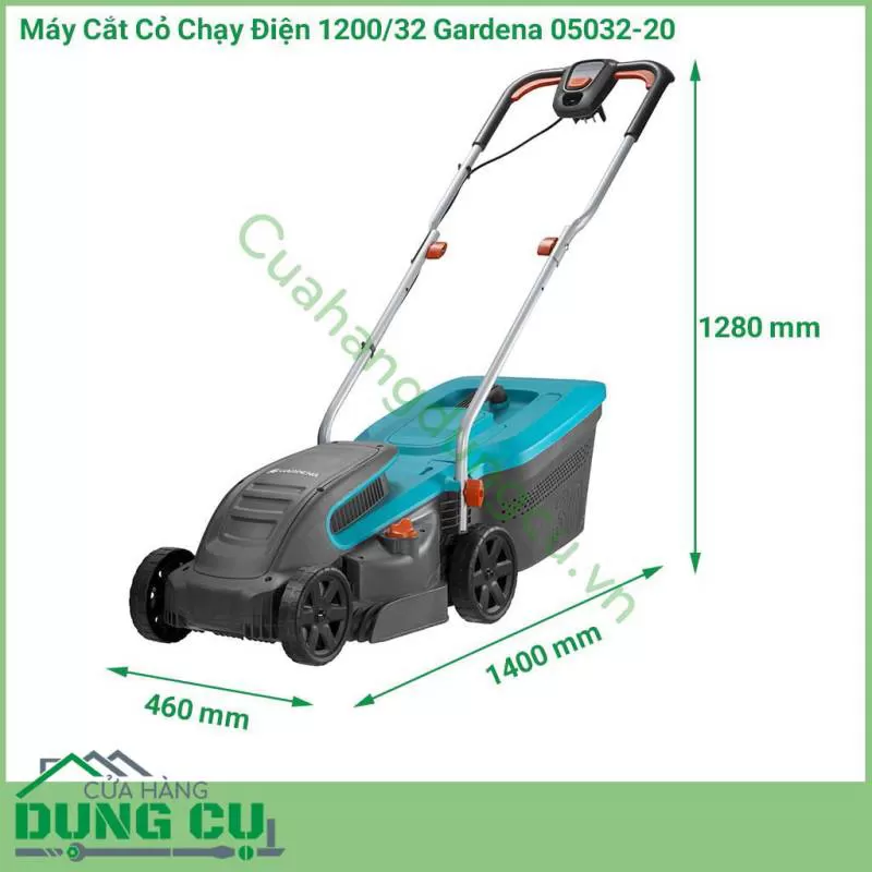 Máy cắt cỏ chạy điện 1200/32 Gardena 05032-20