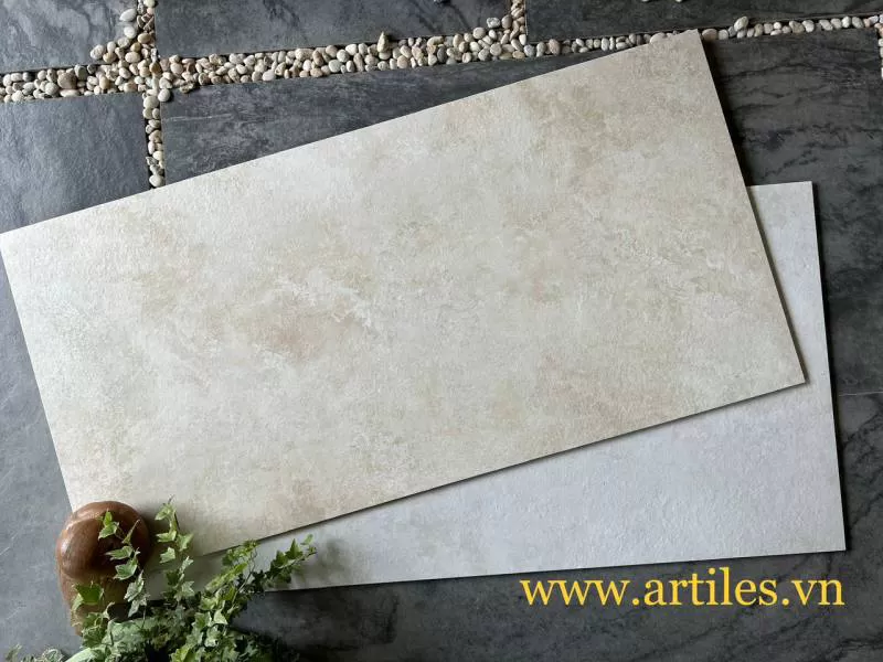 Gạch màu beige ( màu be) 60x120cm đẹp