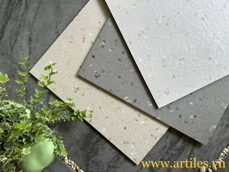 Gạch lát nền đá mài chống trơn chống bám bẩn