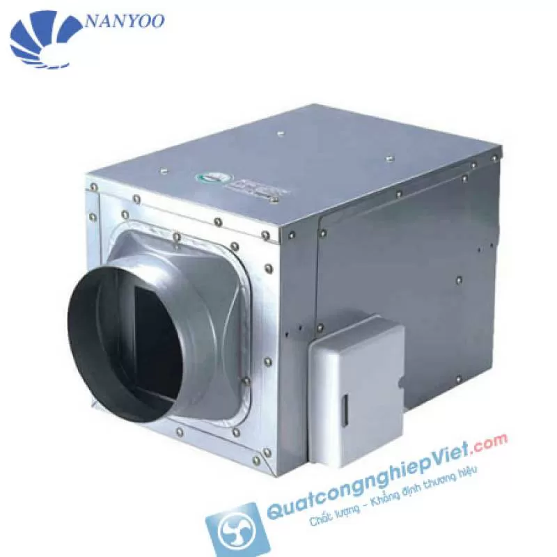 Quạt Hút Nối Ống Dạng Hộp Nanyoo Phi 200 