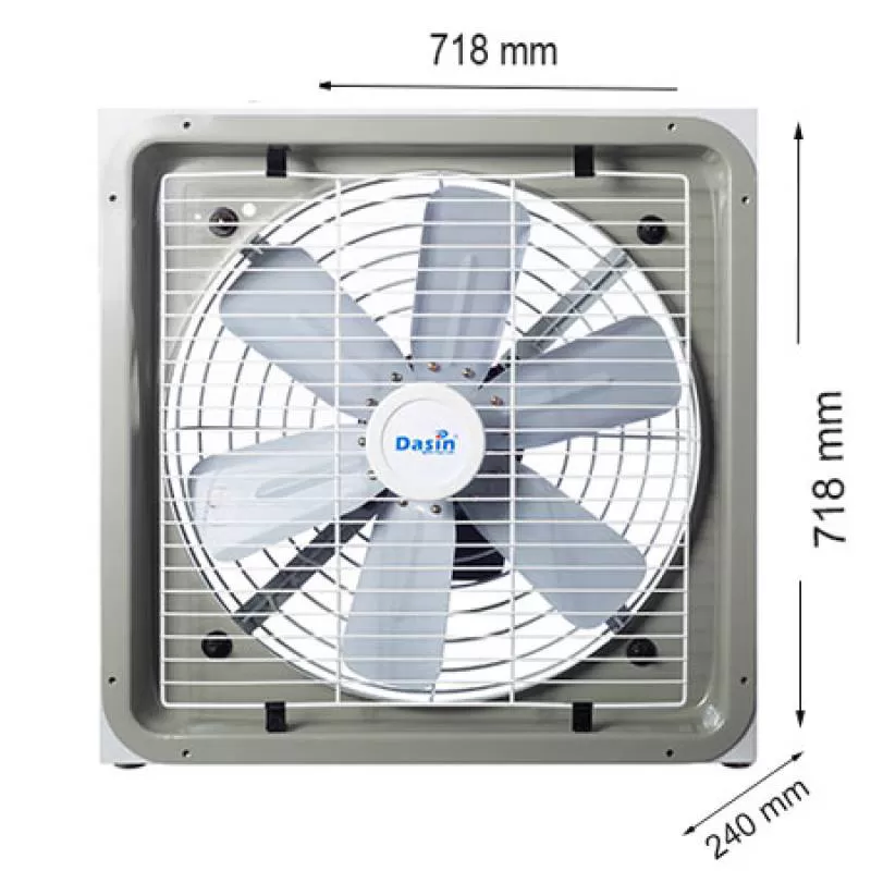 Quạt Thông Gió Công Nghiệp Dasin KVF 2460
