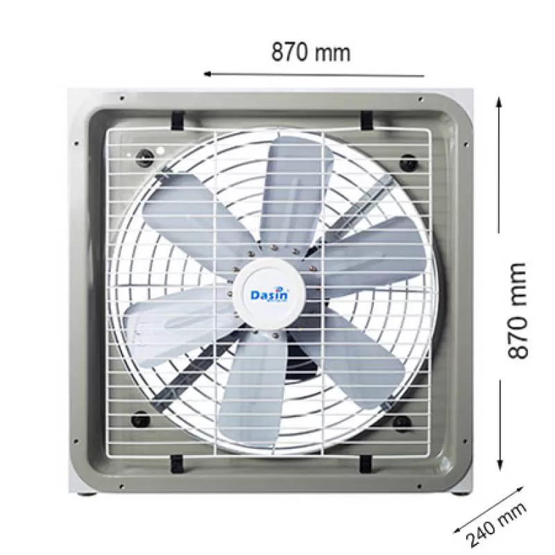 Quạt Thông Gió Công Nghiệp Dasin KVF 3076