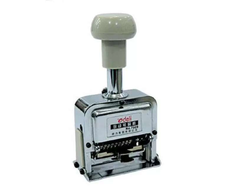 Dấu tự động Deli E7506 6 số - số cao 5mm