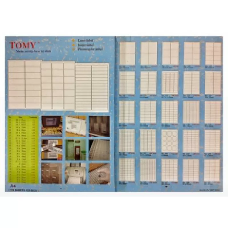 Decal A4 Tomy 141