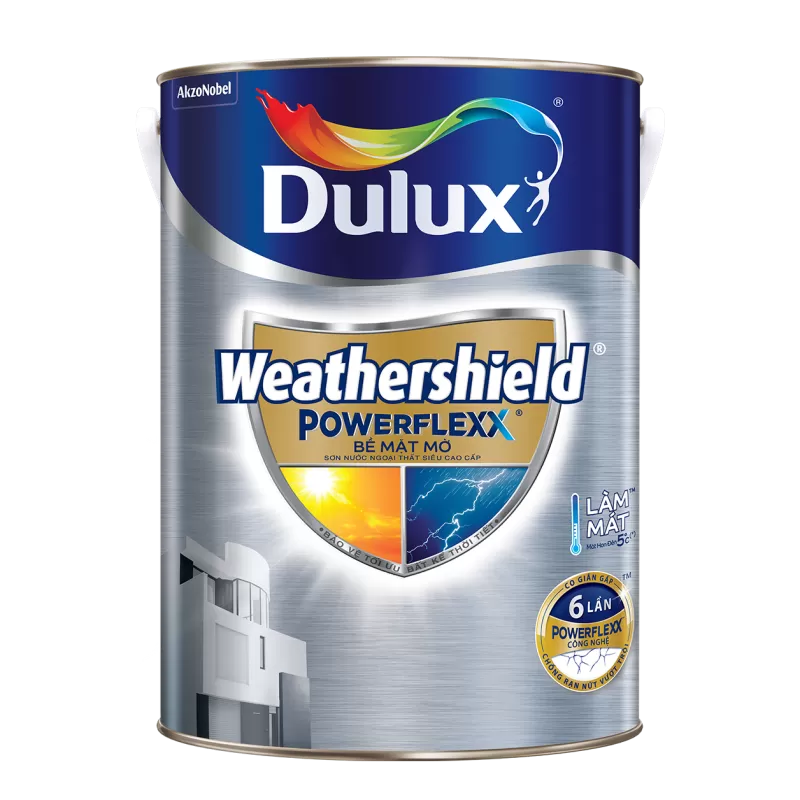 Dulux Weathershield Powerflexx GJ8 - Mờ - Đạt Lâm