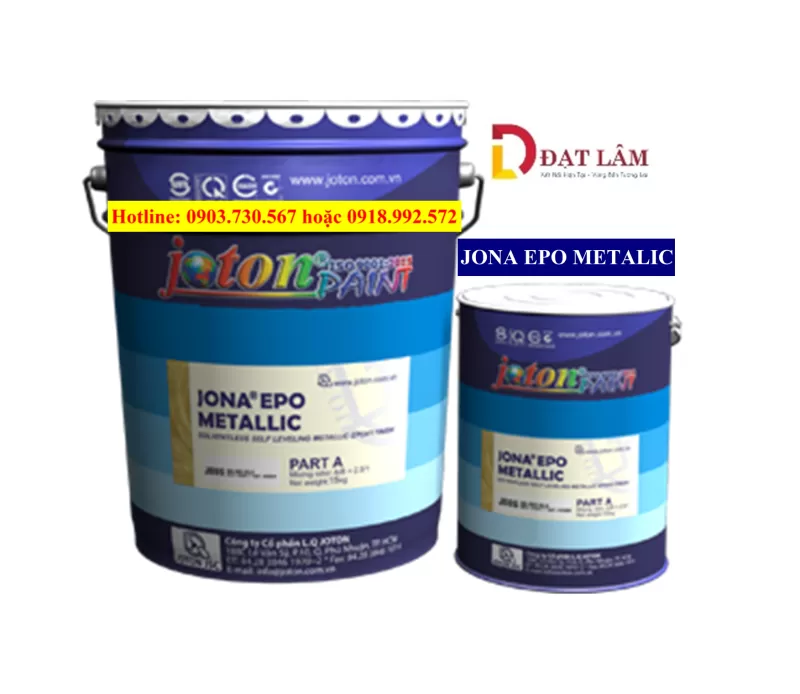 JONA®EPO METALLIC - Epoxy Tự Phẳng Ánh Kim - Đạt Lâm