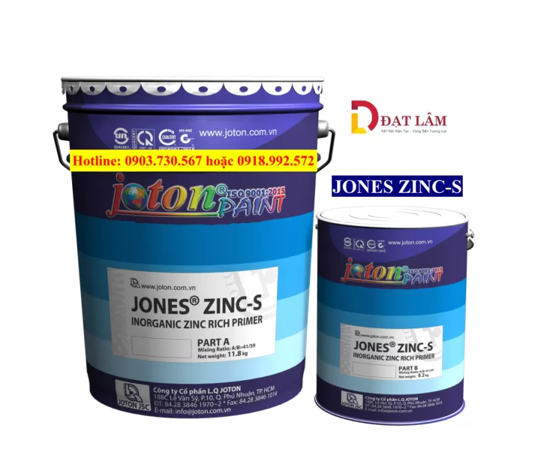 JONES®ZINC-S - Sơn Lót Kẽm Vô Cơ - Đạt Lâm