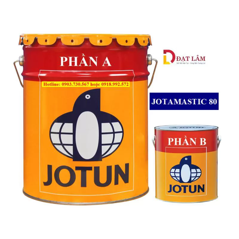 Sơn Epoxy Mastic Jotamastic 80 - 18.3 L - Đạt Lâm