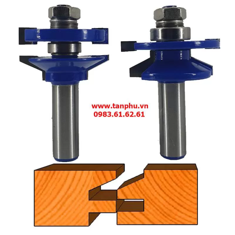 Mũi phay gỗ tủ bếp vát