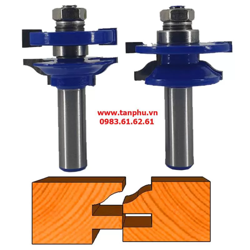 Mũi phay gỗ tủ bếp ngã