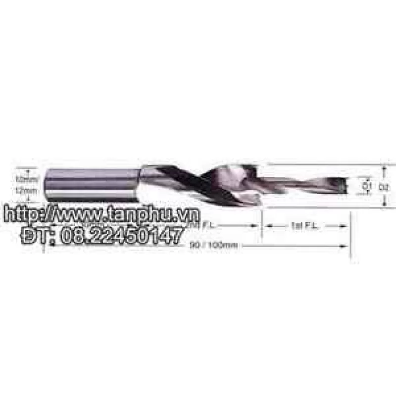 Mũi khoan 2 tầng cố định 5x10