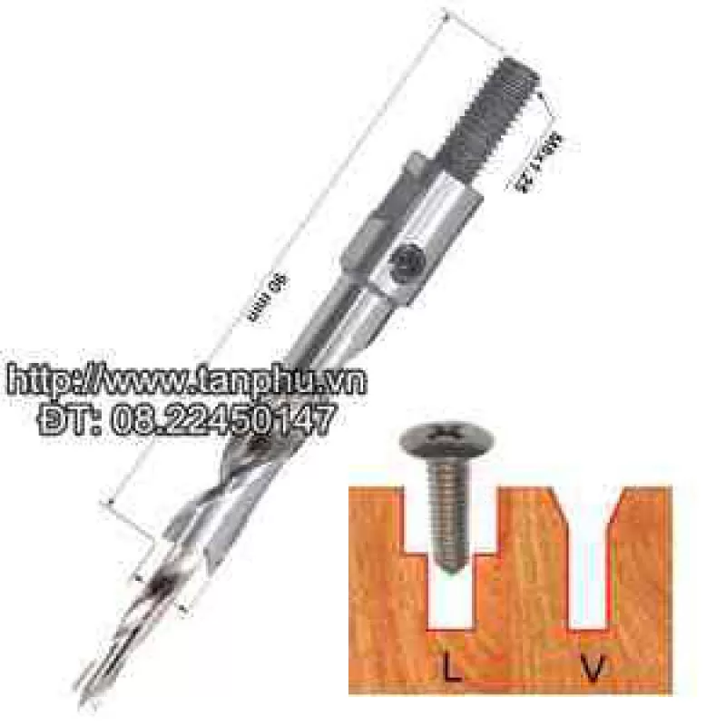 Khoan 2 tầng đuôi ren 5x10
