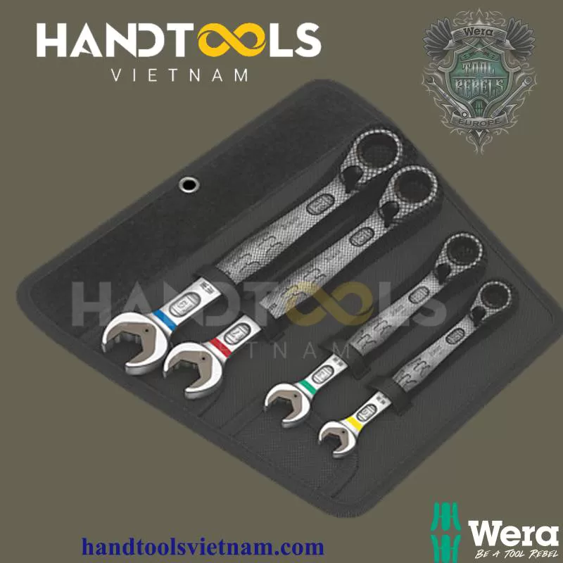Bộ Cờ Lê Wera 6001 Joker Switch 4 Kết Hợp Bánh Cóc 4 Chiếc 05020090001 – Handtools Việt Nam