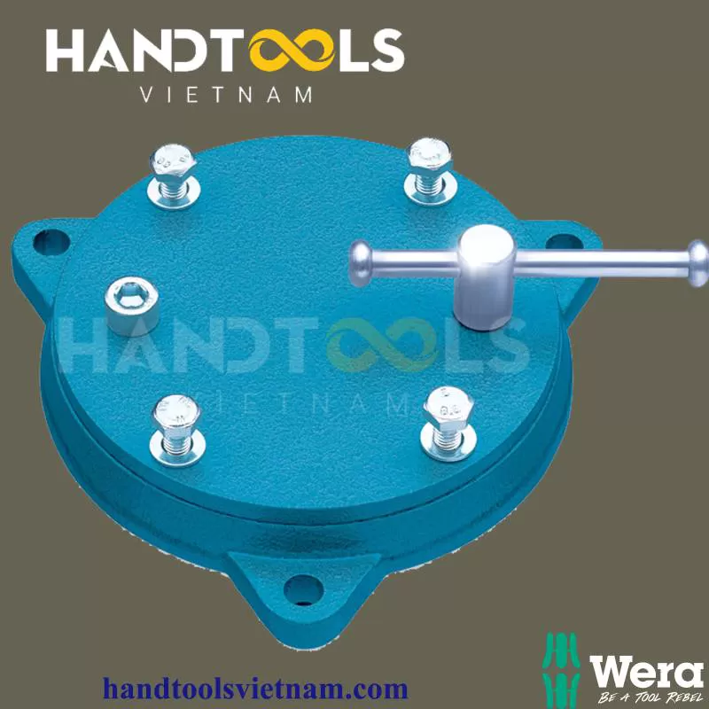 Đế Ê tô Bàn Xoay Heuer Heck Industries VRH 103160 Cho Ngàm 160mm Đức