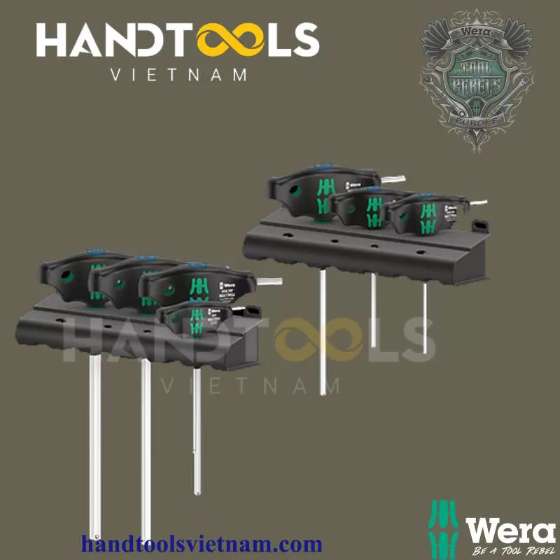 Bộ Tô Vít Lục Giác 454/7 HF 05023450001 Tay Cầm Chữ T Hex-Plus Có Chức Năng Giữ 7 Chiếc – Handtools Việt Nam